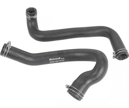 Ford Mustang Radiator Hose Set - 2 Hoses - Script - 351C V-8