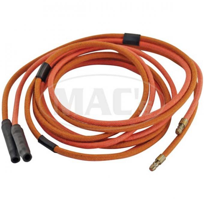 Heater Switch To Heater Motor Wire - OEM Type Braided Wire - 53 Long - Ford 6 Cylinder & V8