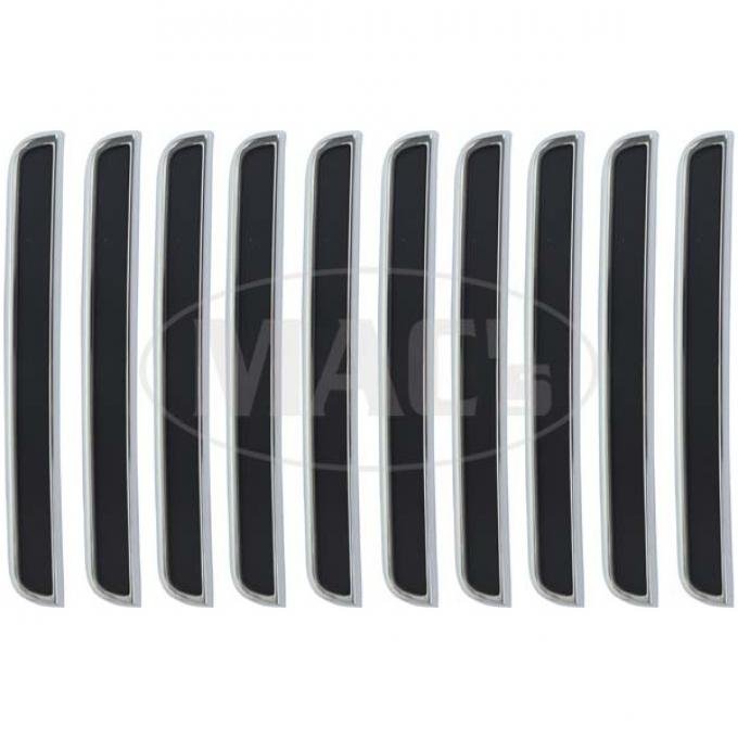 Rear Quarter Panel Emblem, Hash Marks Set, Fairlane, Torino,1970