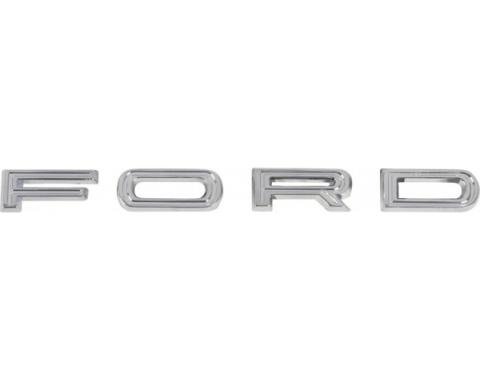 F O R D Emblem - Letter Set - Hood Or Lower Back Panel