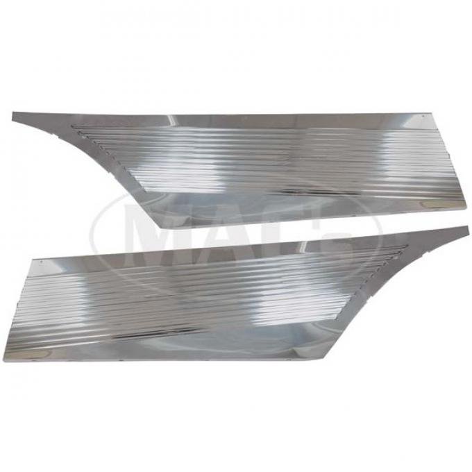 Quarter Panel Trim Washboards - Aluminum
