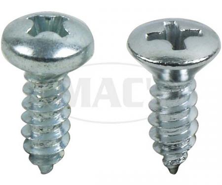 Thunderbird Roof Rail Weatherstrop Screws, 1961-1963