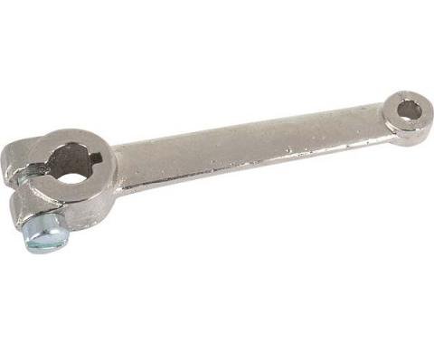 Model A Ford Electric Windshield Wiper Blade Arm Support - For Open Cars Only - Nickel Plated