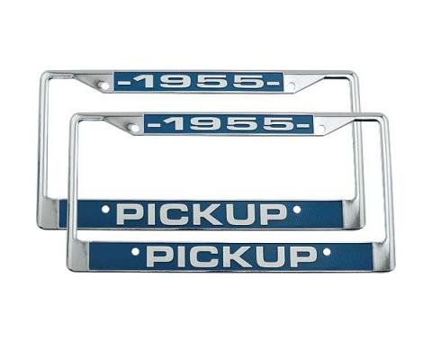 Ford Pickup Truck License Plate Frames - 1955 Pickup