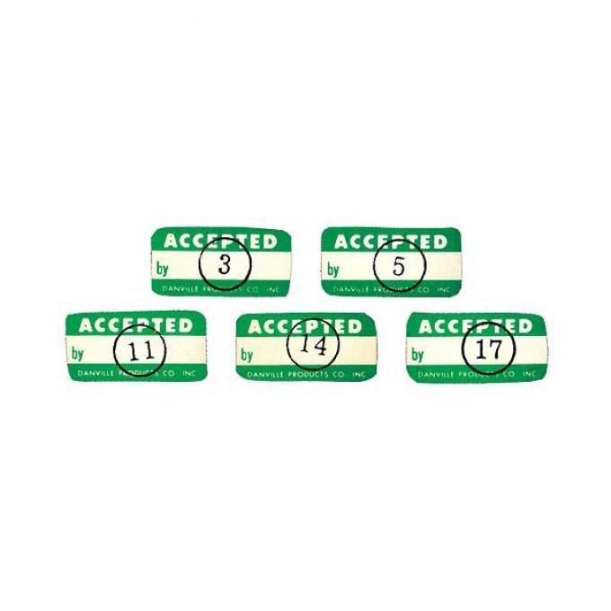 Decal Kit - Retractable Motor - Ford Skyliner Retractable Hardtop