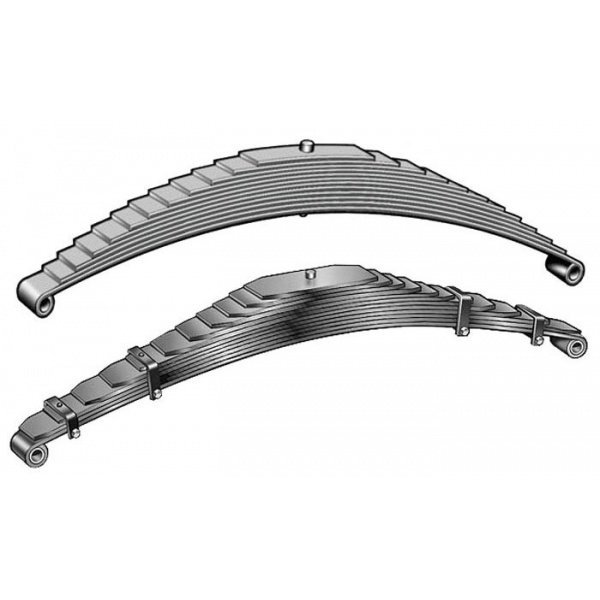 Front and Rear Leaf Springs, 193234 Ford with Model B Engine Blue Oval Classics