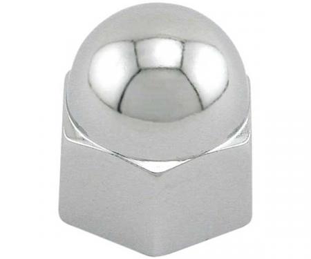 Cylinder Head Acorn Nut Cover - Chrome - 11/16 Across Flats- For Head Nuts