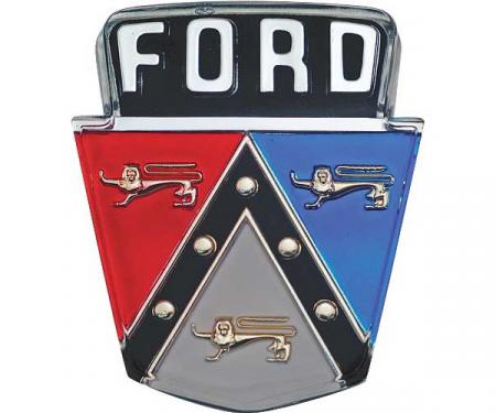 Trunk Lid Emblem - Plastic - Ford Crest - Ford