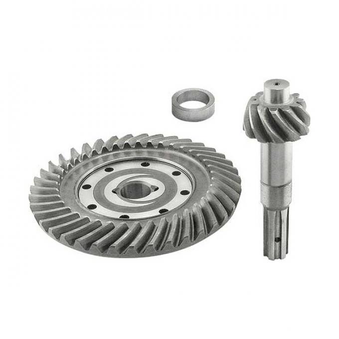 Ring & Pinion Gear Set - 3.54 To 1 Ratio - 10 Splined - Ford Pickup Truck