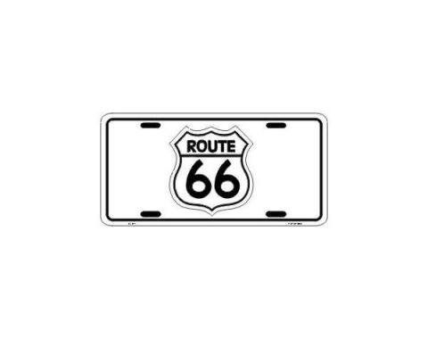 License Plate, Route 66