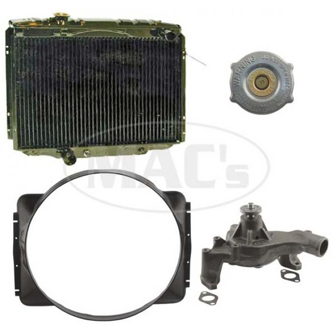 65/66 Galaxie Cooling Kit (3 Row-390/427)