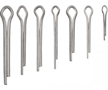 Cotter Pin Set - Stainless Steel - 163 Pieces
