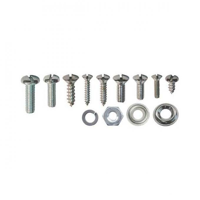 Interior Trim Screw Kit - Ford Tudor - 116 Pieces