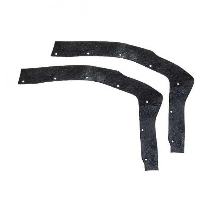 Front Fender Splash Shields - Comet