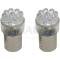 Light Bulbs, 1156, (15) Miniature LEDs Hyper White