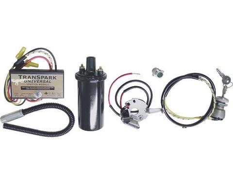 Model A Ford Electronic Ignition Kit - 6 Volt Positive Ground - USA Made