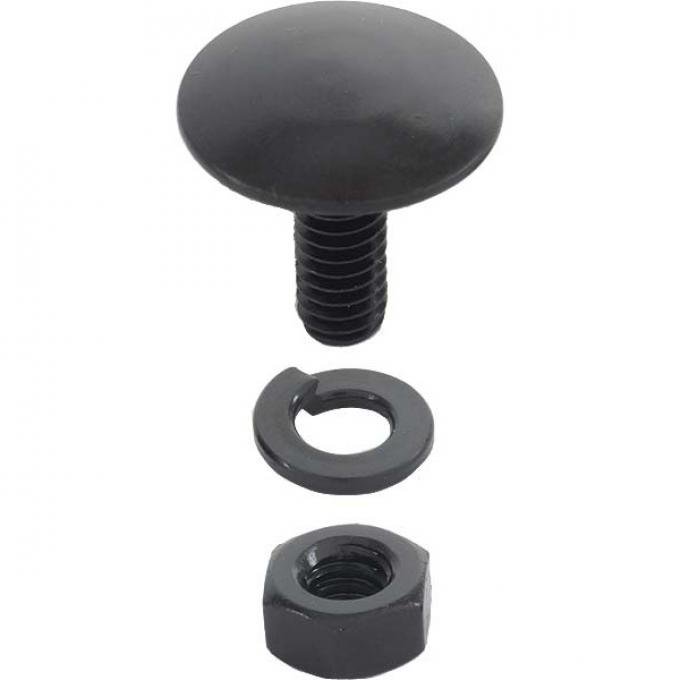 Model A Ford Running Board Splash Apron To Frame Mounting Set - 12 Pieces