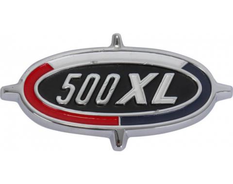 Galaxie 500 XL Hardtop & Convertible Gas Door Emblem, 1963