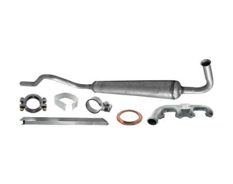 Model A Ford Exhaust Manifold & Muffler Kit