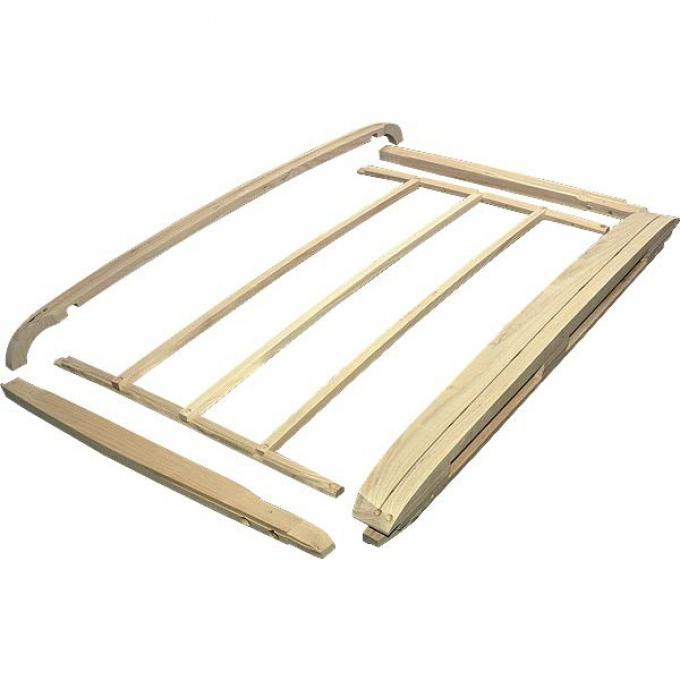 Model A Ford Pickup Top Wood Kit - Closed Cab Pickup & AA Truck - All Wood Above Door