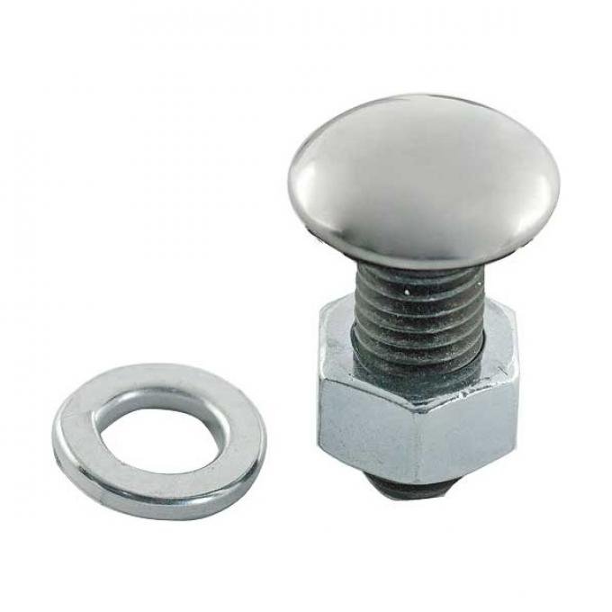 Ford Pickup Truck Rear Bumper Bolt - Stainless Steel Cap - 9/16 - 12 x 1-1/2