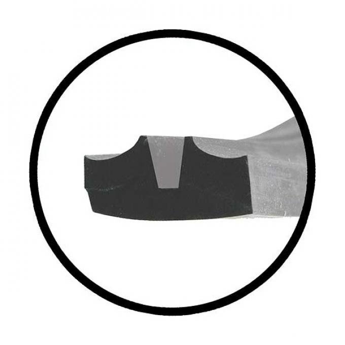 Cowl Lacing Kit - Rubber With Screws - Ford Passenger