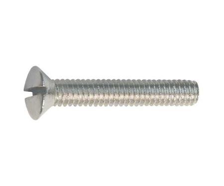 Oval Head Machine Screw - 8/32 X 1 - Slotted