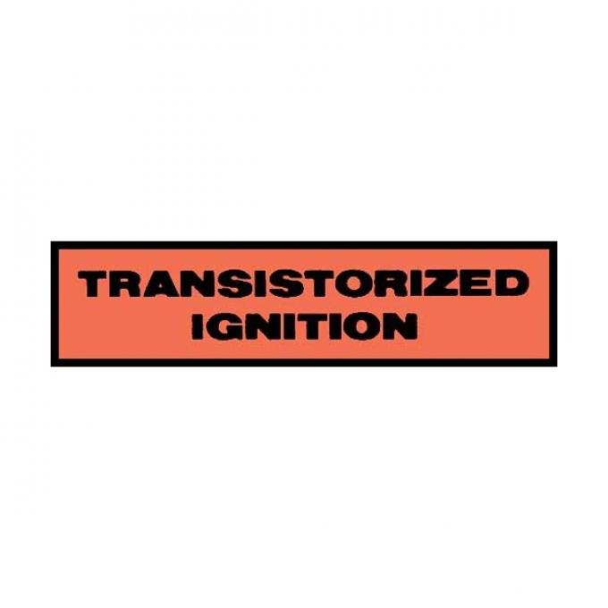 Transistorized Ignition Distributor Decal