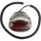 Tail Light Assembly - Ford 1932-42 Pickup Truck - Red GlassLens & Black Body - 6 & 12 Volt Bulbs - Left