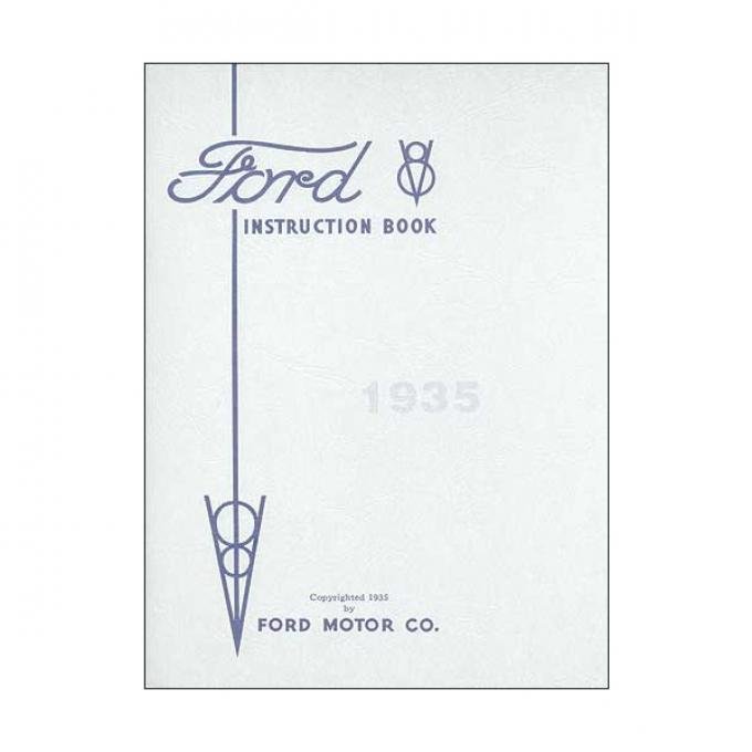 Operator's Manual - V8 Ford - 32 Pages