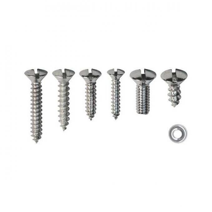 Interior Trim Screw Kit - Ford Tudor - 75 Pieces