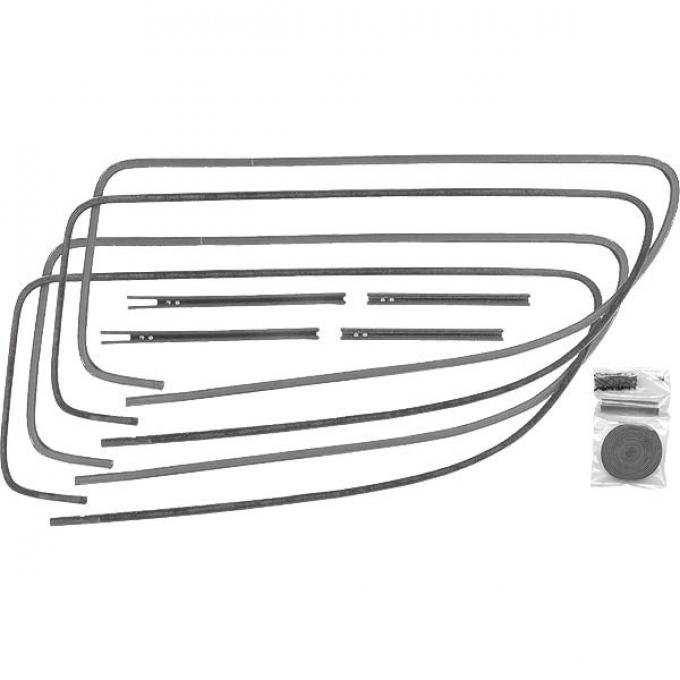 Window Channel Kit - Rear Quarter - Ford Standard Tudor Sedan