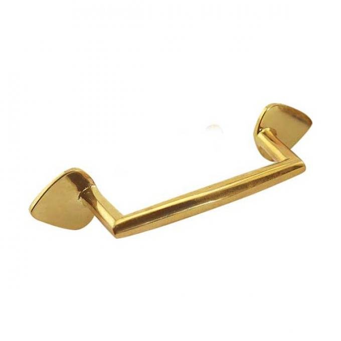 Model T Ford Hood Handles - Polished Brass