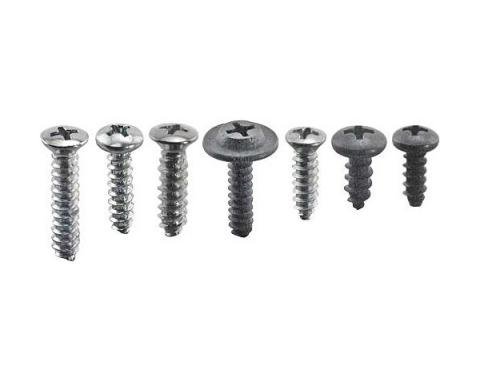 Ford Pickup Truck Interior Trim Screw Set - 48 Pieces