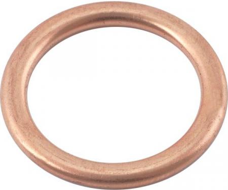 Oil Pan Drain Plug Gasket - Copper - Use With B6730 Or B6730M - 4 Cylinder Ford Model B