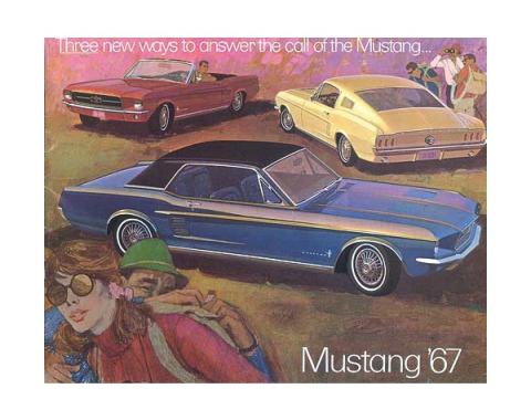 Mustang Color Sales Brochure - 16 Pages - 27 Illustrations