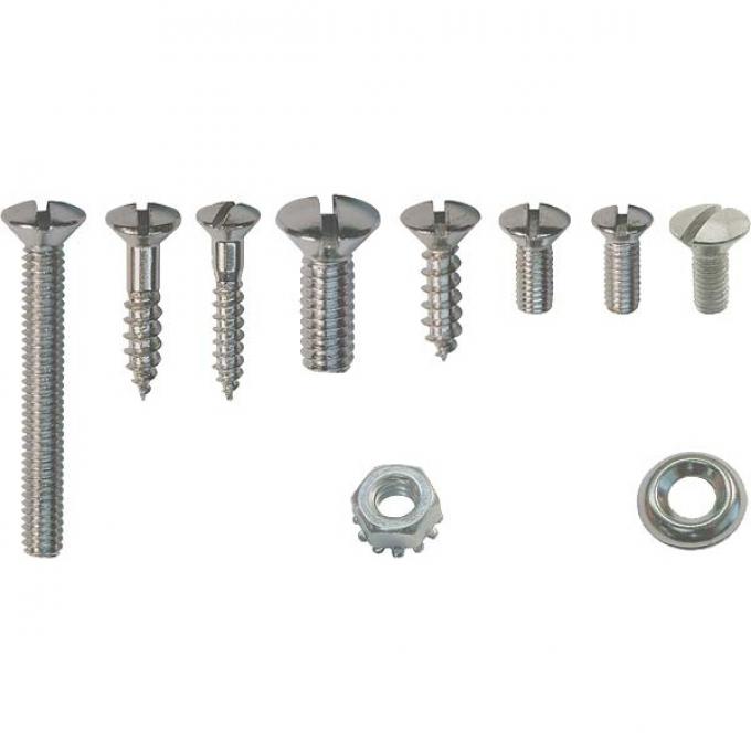 Model A Ford Interior Trim Screw Set - Coupe