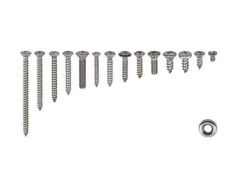 Interior Trim Screw Kit - Ford Crown Victoria Glasstop