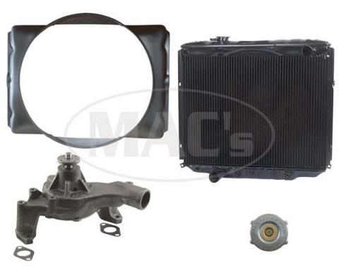 66 Fairlane Cooling Kit (3 Row-390/427) Hi Efficiency