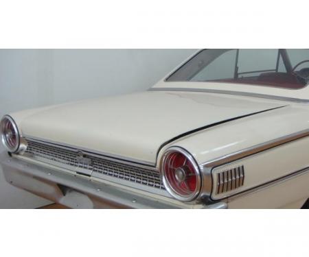 Galaxie Fiberglass Trunk Lid, 2 Door Models, 1963