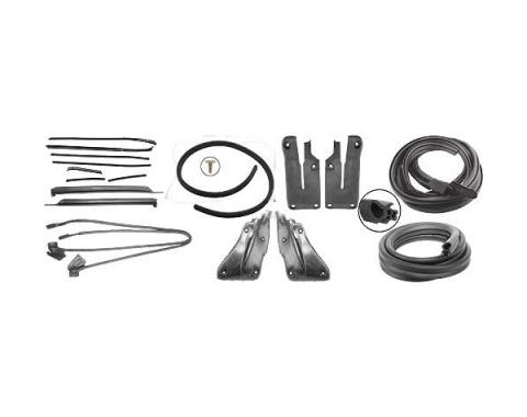 Ford Mustang Weatherstrip Kit - Convertible - Includes 8 Seals