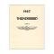 Ford Thunderbird Specifications Manual, 42 Pages, 1957