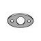 Model A Ford Door Handle Pad - Rubber - No Bead