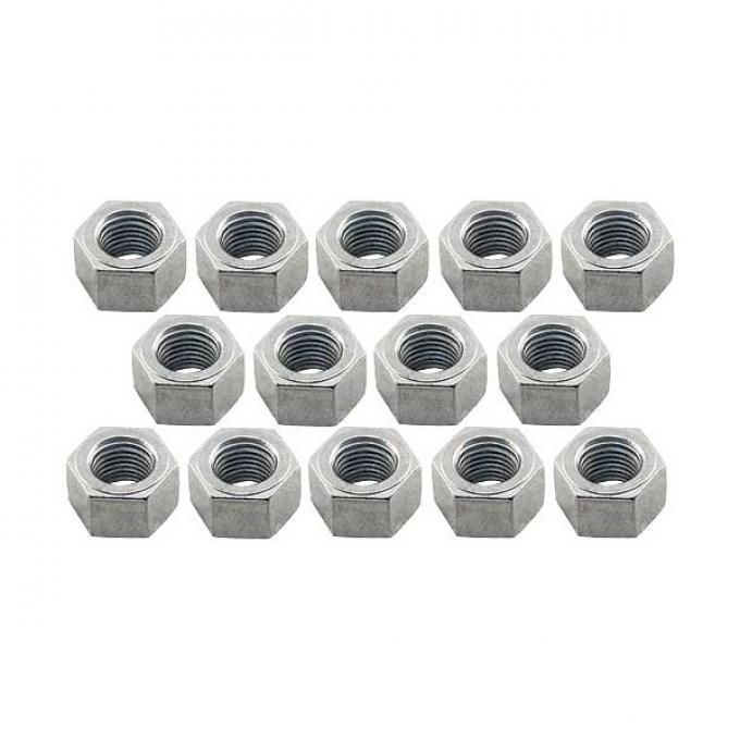 Cylinder Head Nut Set - 14 Pieces - Cadmium Plated - 4 Cylinder Ford Model B