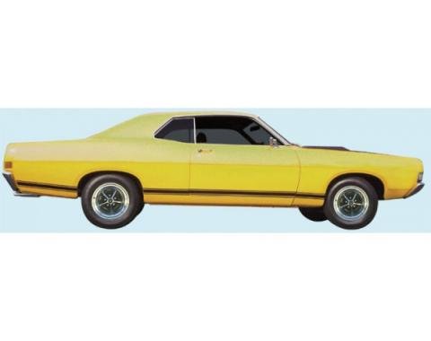 Ford Fairlane & Torino Lower Body GT Stripe Kit, 1968-1969