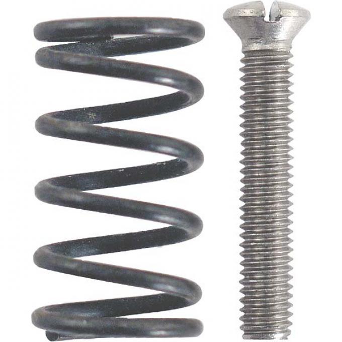 Model A Ford Headlight Focus Spring & Screw Set - 4 Pieces
