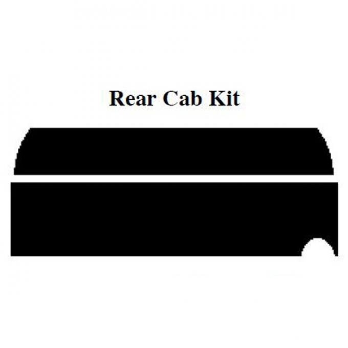 AcoustiSHIELD - Rear Cab Insulation Kit - Pickup