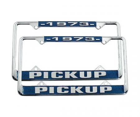 Ford Pickup Truck License Plate Frames - 1973 Pickup