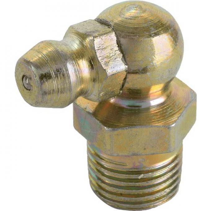 Grease Fitting - Steel - 1/8 Pipe - 90 Degree - Modern