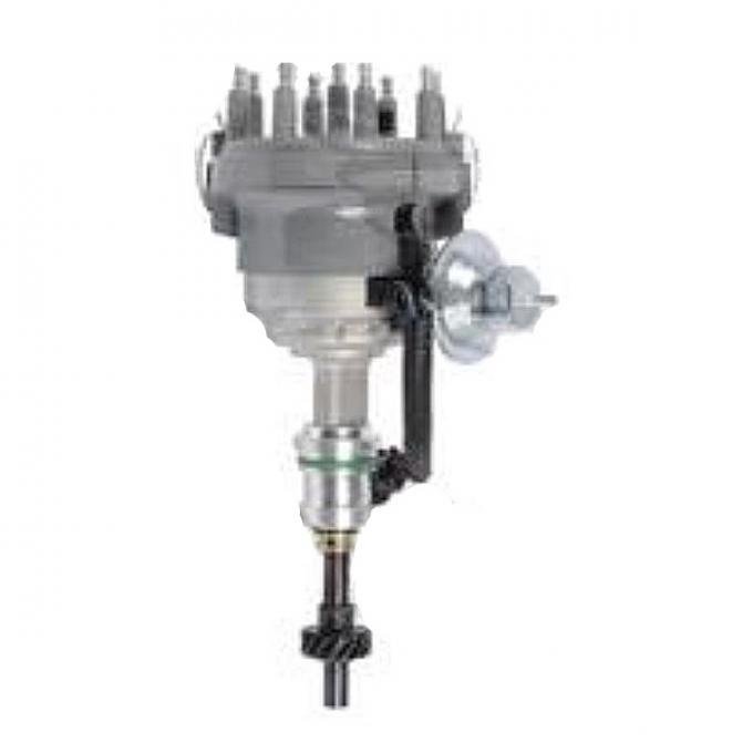 Distributor, New With Cap & Rotor, Single Vacuum ElectronicIgnition Type, 351M, 400, 460 Engines